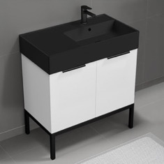 Modern Bathroom Vanity, 32 inch, Free Standing